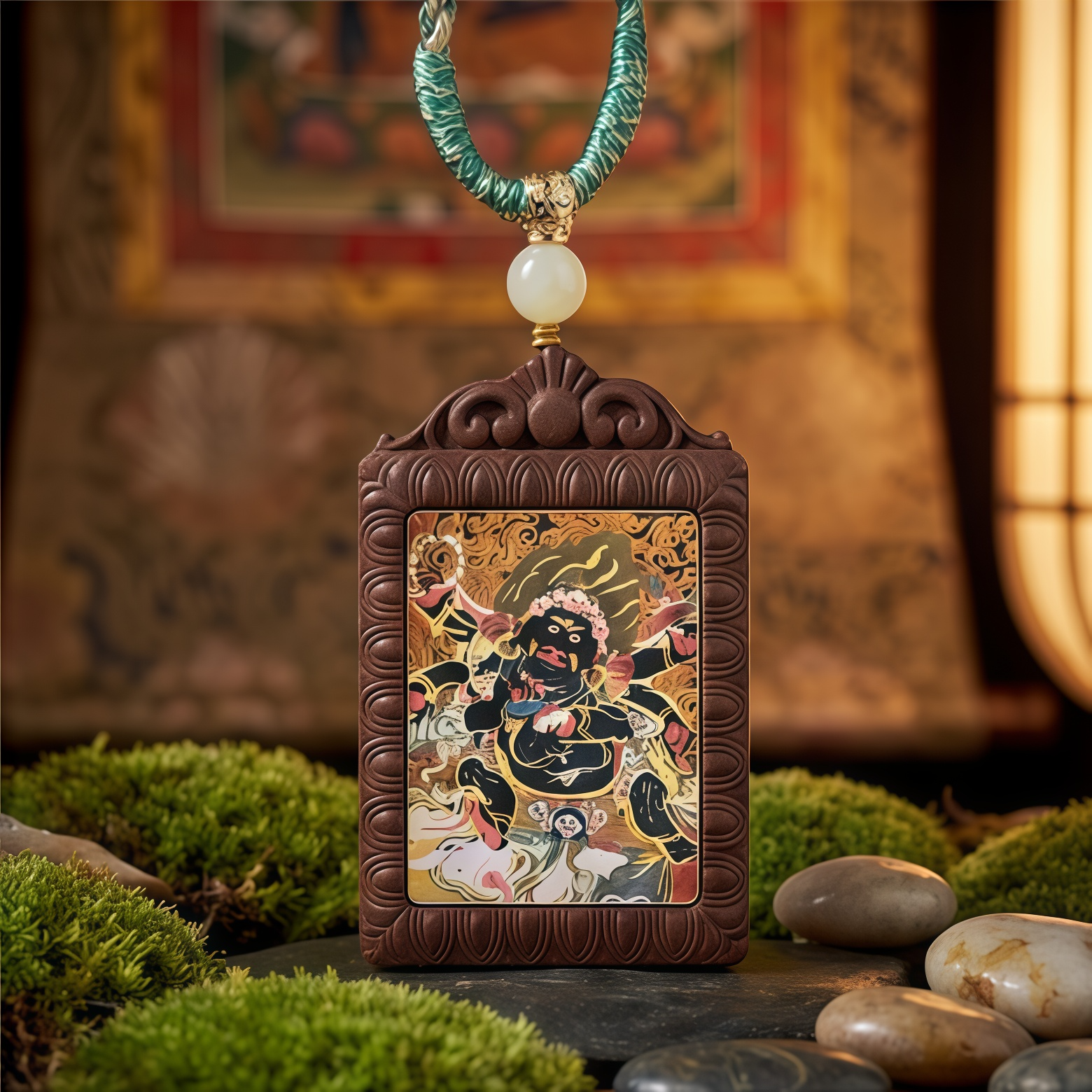 image (90) Mahakala——Attract wealth, bless with health and peace – Bild 1