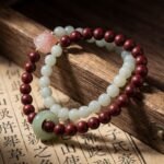 Double-ring Hetian jade——Promotes blood and qi circulation, calms the mind – Bild 2